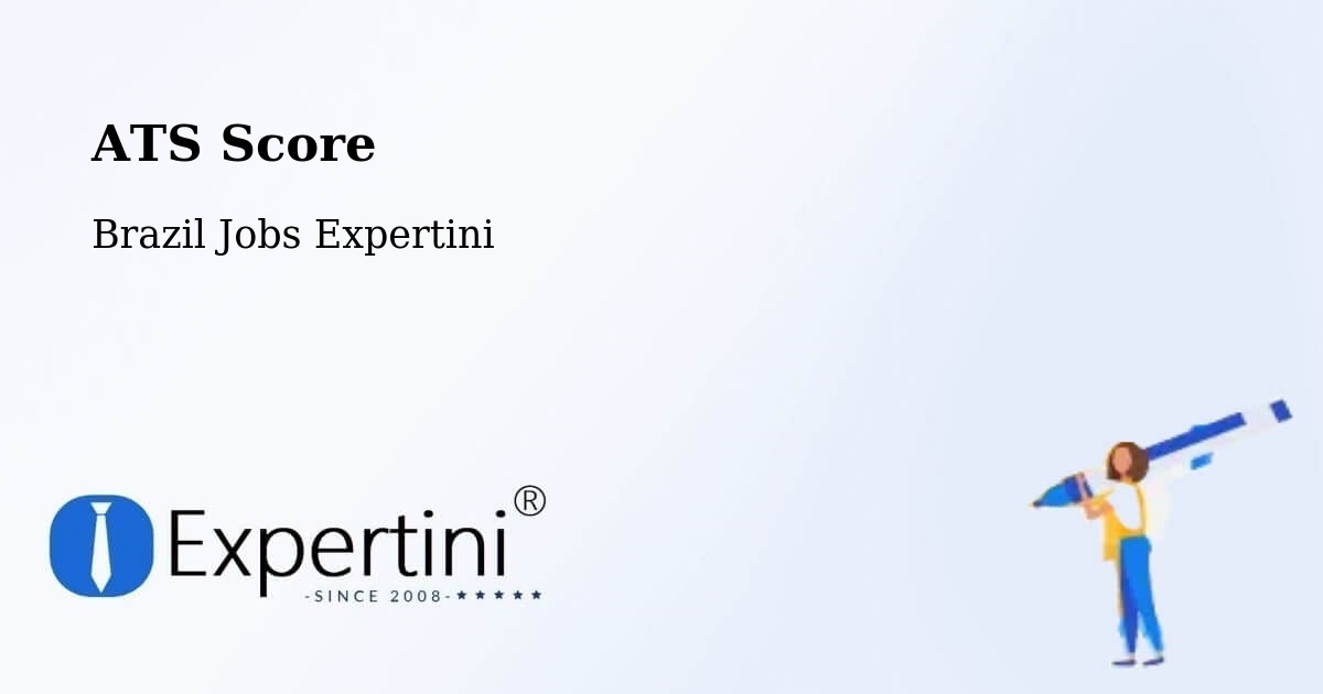 Resume ATS Score & Job Description Match Tool – Bertópolis - Brazil Jobs Expertini