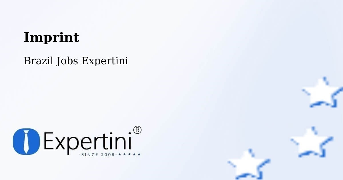 Imprint – Bertópolis - Brazil Jobs Expertini