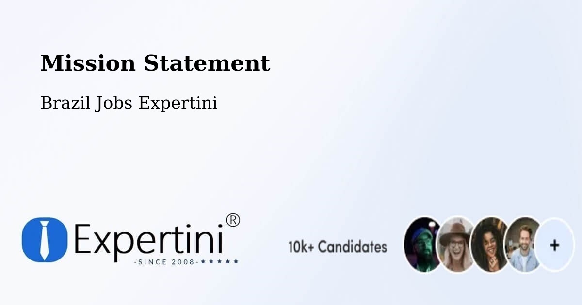 Corporate Mission – Bertópolis - Brazil Jobs Expertini
